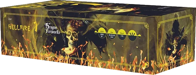 Dragon Fireworks Hell Fire 1 – batterier